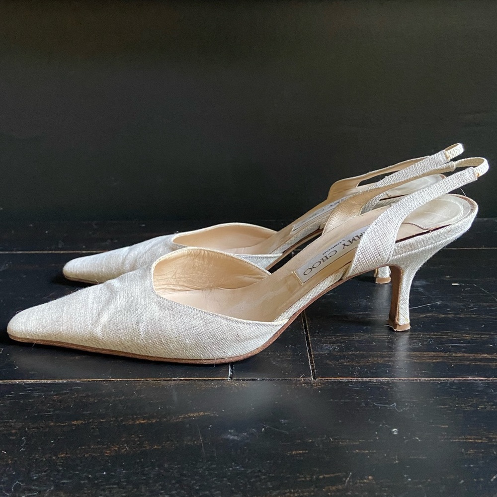 Jimmy Choo Slingbacks - Size 38.5